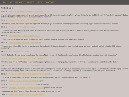 feedback screenshot