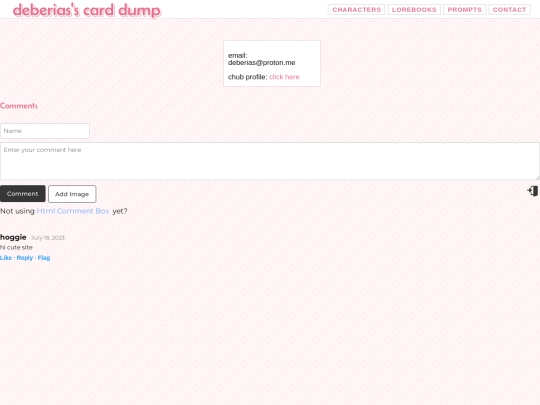 contact screenshot