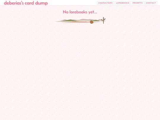 lorebooks screenshot