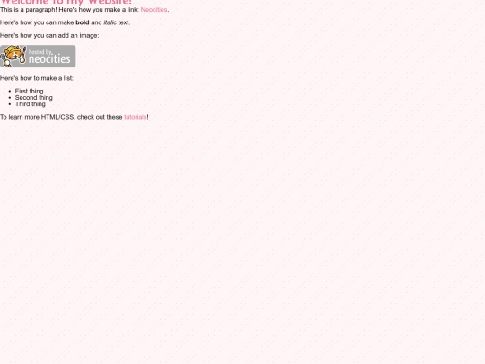 test screenshot