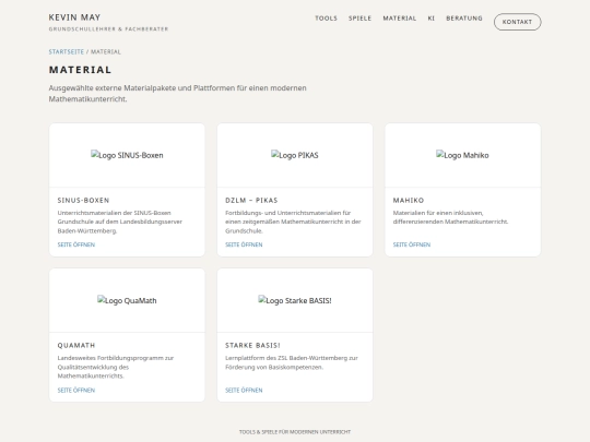 material screenshot