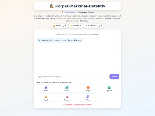 spiele/Zahlenstrahl Spiel/Körper-Detektiv-Merkmale screenshot