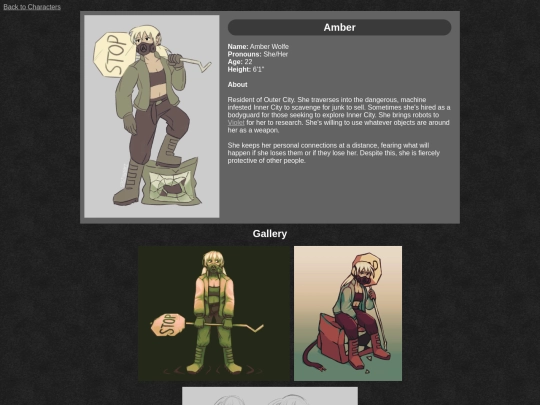 box/amber screenshot