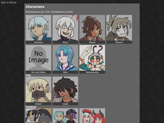 box/characters screenshot