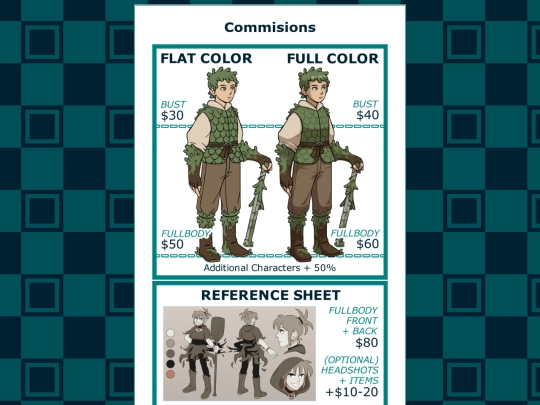commissions screenshot