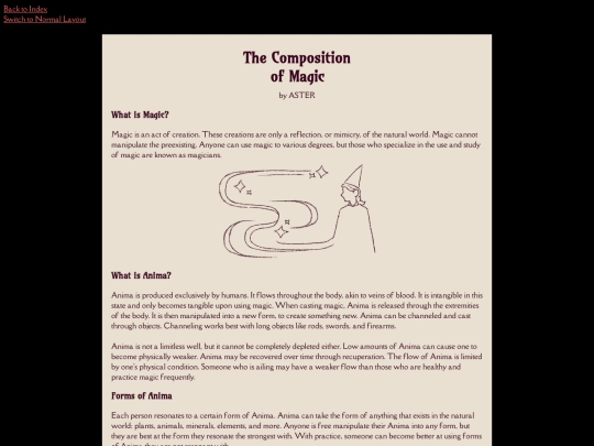rose/theCompositionOfMagic-simple screenshot
