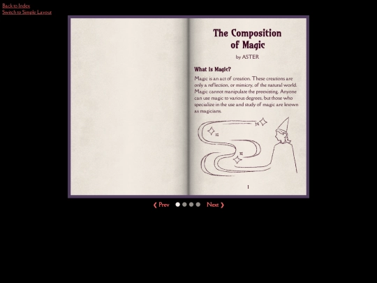 rose/theCompositionOfMagic screenshot