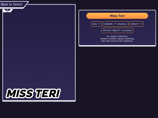vitality/characters/missteri screenshot