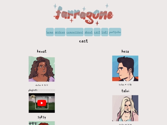 chars screenshot