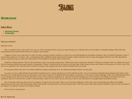 blogs-home screenshot