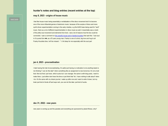 blog screenshot