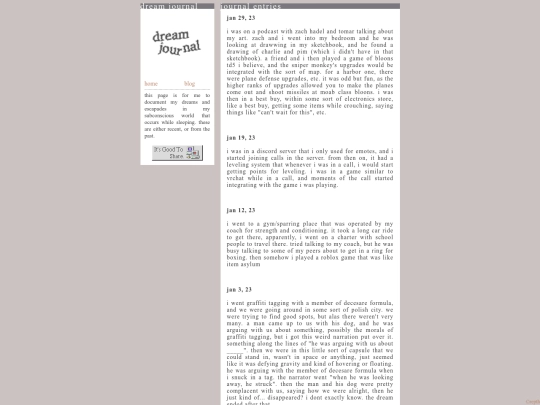 dream_journal screenshot