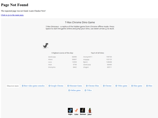 not_found screenshot
