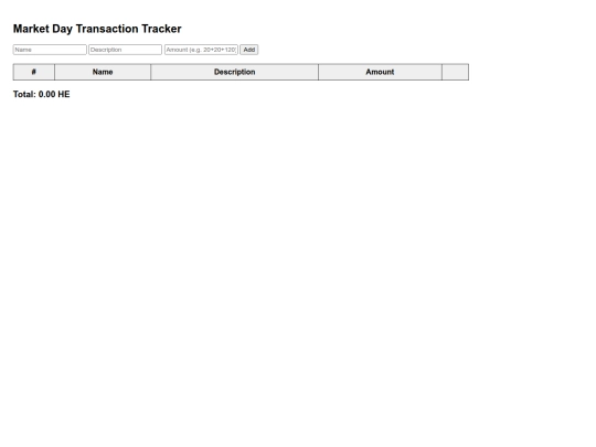 saletracker screenshot
