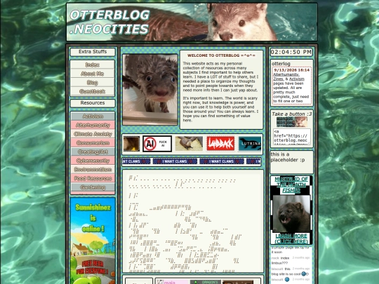 menu screenshot