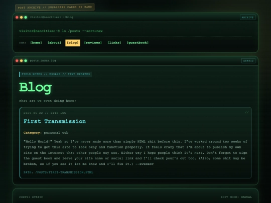 pages/blog screenshot