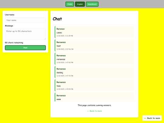 chat screenshot