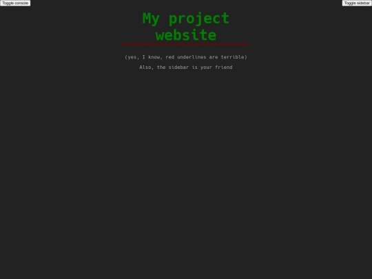 index screenshot