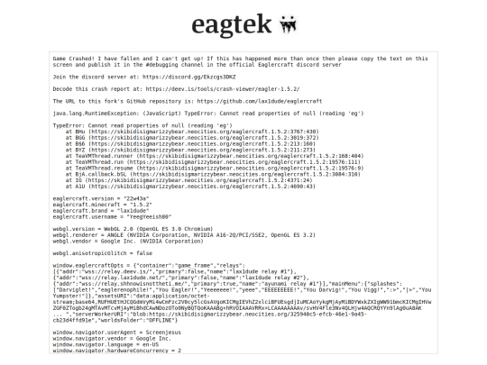 eaglercraft.1.5.2 screenshot