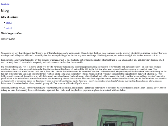 blog screenshot