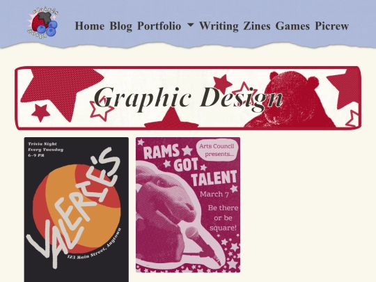 portfolioDesign screenshot