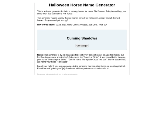 halloween screenshot