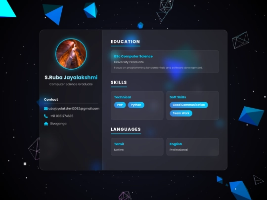 resume.html/resumes screenshot