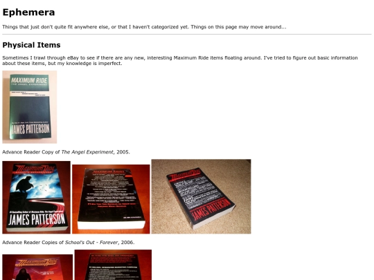 ephemera/ephemera screenshot