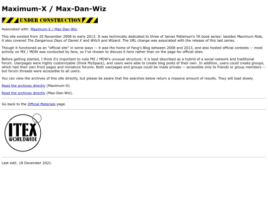 official/forums/mxmdw screenshot