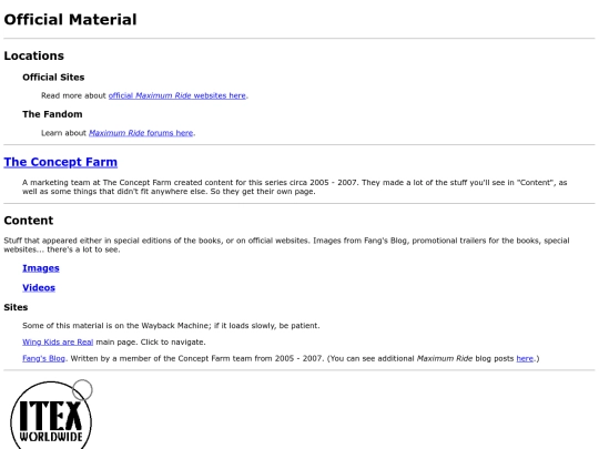 officialmaterial screenshot