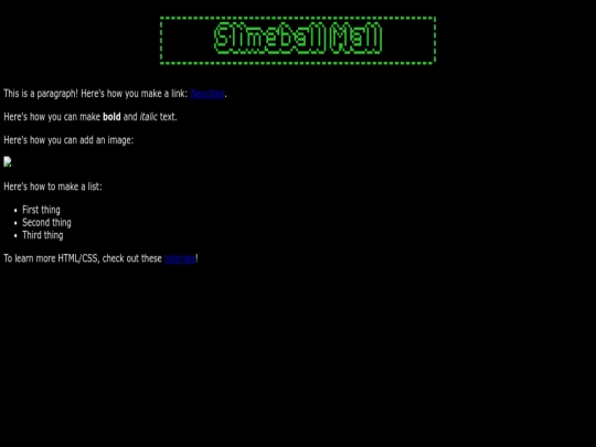 index screenshot
