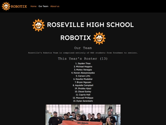 team screenshot