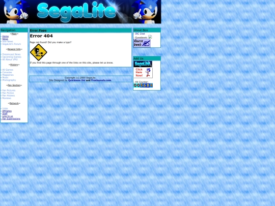 not_found screenshot