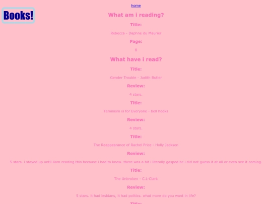 books screenshot
