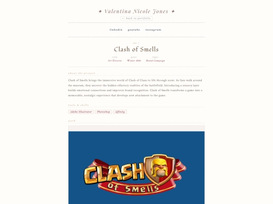Portfolio pages/Clash Of Smells/project-02 COMPLETE? screenshot