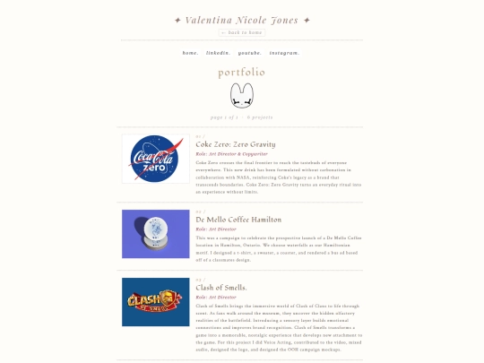 Portfolio pages/portfolio screenshot