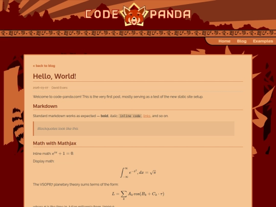 blog/hello-world screenshot