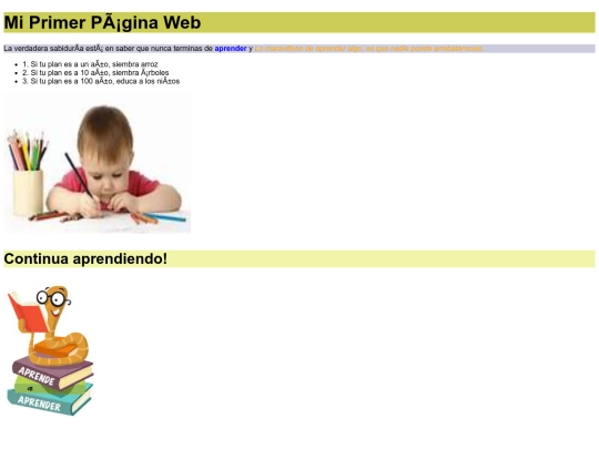 Ejercicios screenshot