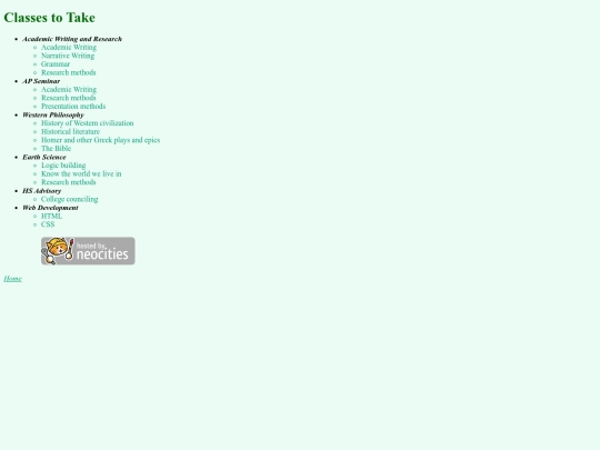 ClassPlanning screenshot