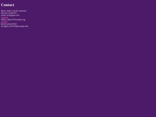 contact screenshot