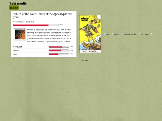 pages/evilLair/quizResults screenshot