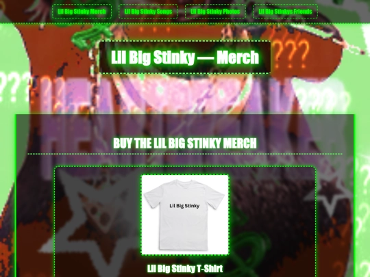 merch screenshot