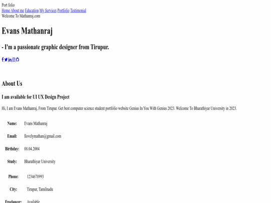 index screenshot