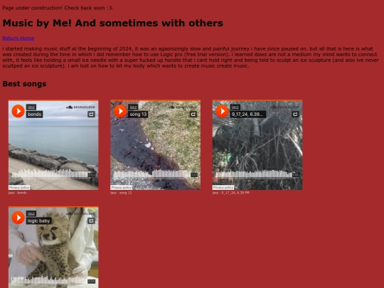 music screenshot