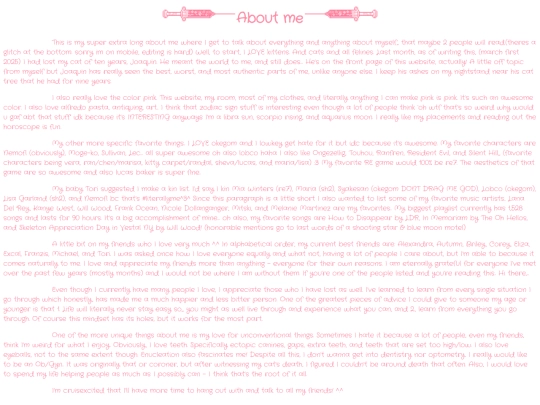 index/aboutme screenshot