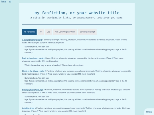 writing/masterlist screenshot