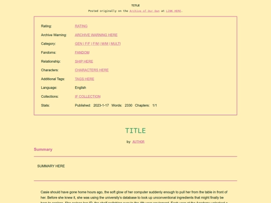 writing/original/lost screenshot