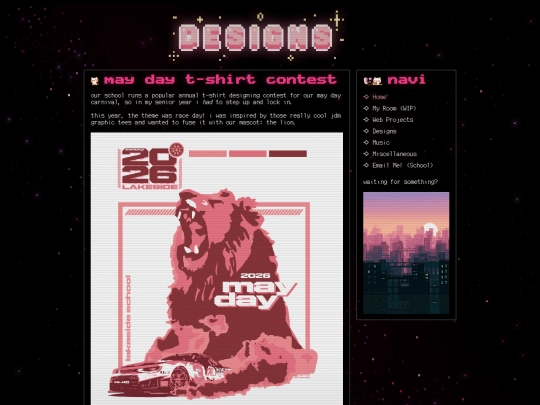 designs screenshot