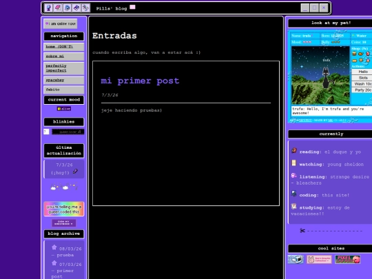 myblog screenshot