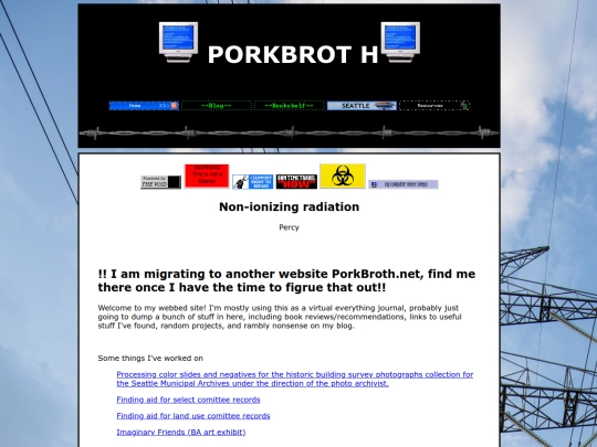 Homepage screenshot